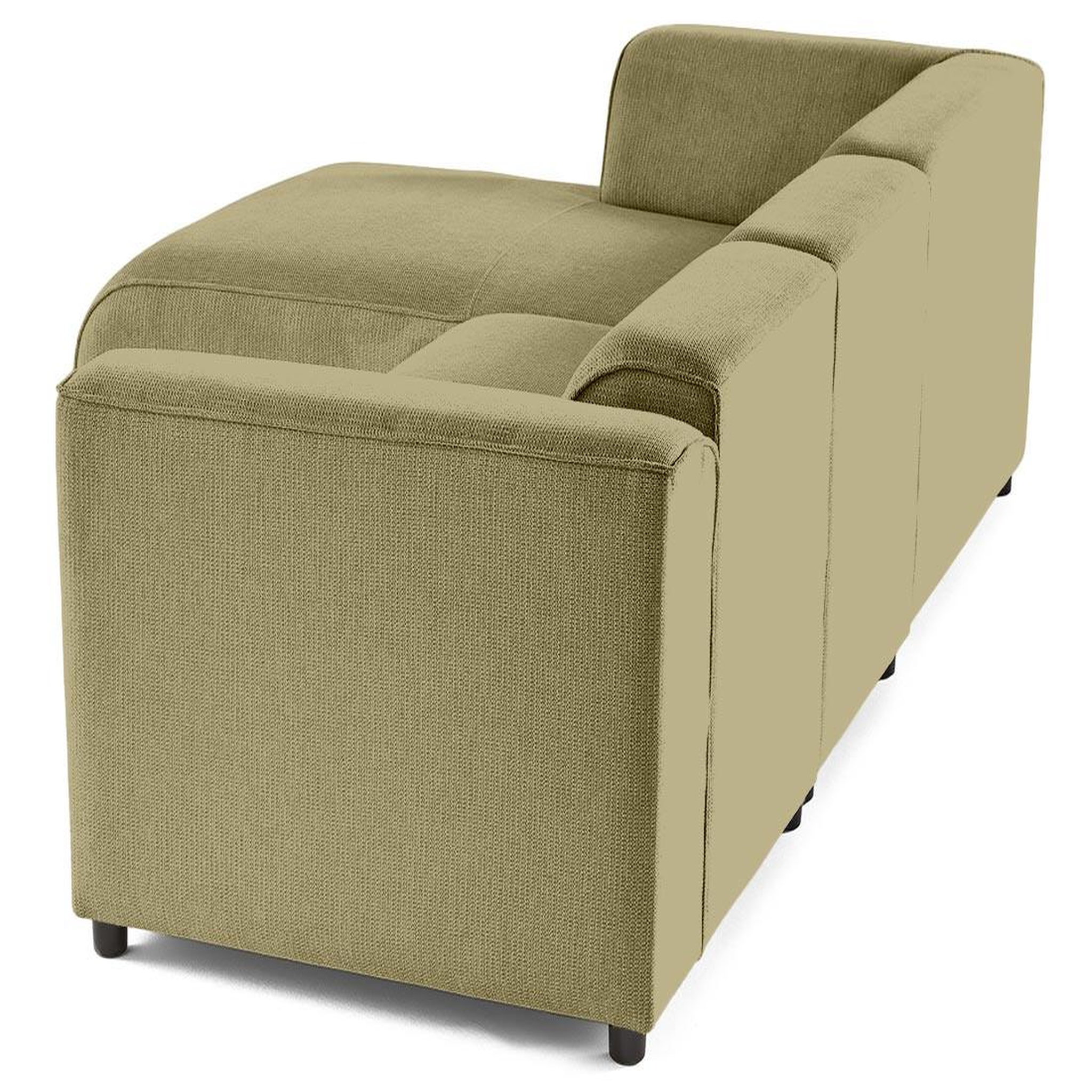 Voir la diapositive 6 : LISA DESIGN Suaro - canapé modulable d'angle gauche 4 places en tissu texturé