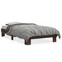 Voir la diapositive 2 : VIDAXL Cadre de lit sans matelas chene marron 75x190 cm
