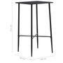 Voir la diapositive 6 : VIDAXL Ensemble de bar 5 pcs Tissu Noir