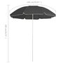 Voir la diapositive 6 : VIDAXL Parasol de jardin avec mat en acier anthracite 180 cm