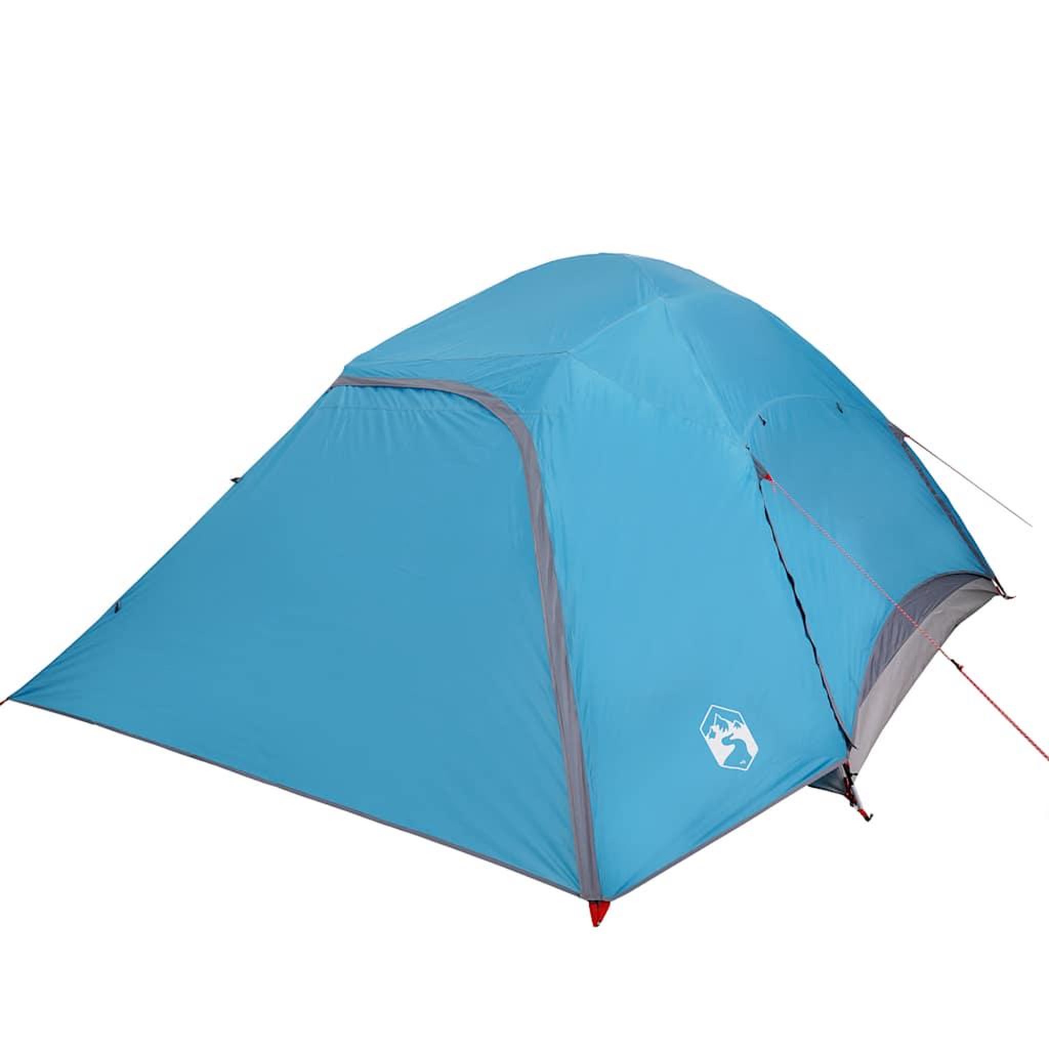 Voir la diapositive 5 : VIDAXL Tente de camping a dome 4 personnes bleu impermeable