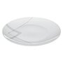 Voir la diapositive 2 : SECRET DE GOURMET Lot de 6 Assiettes Plates  Grand Hôtel  27cm Blanc