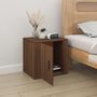 Voir la diapositive 3 : VIDAXL Table de chevet Chene marron 50x39x47 cm