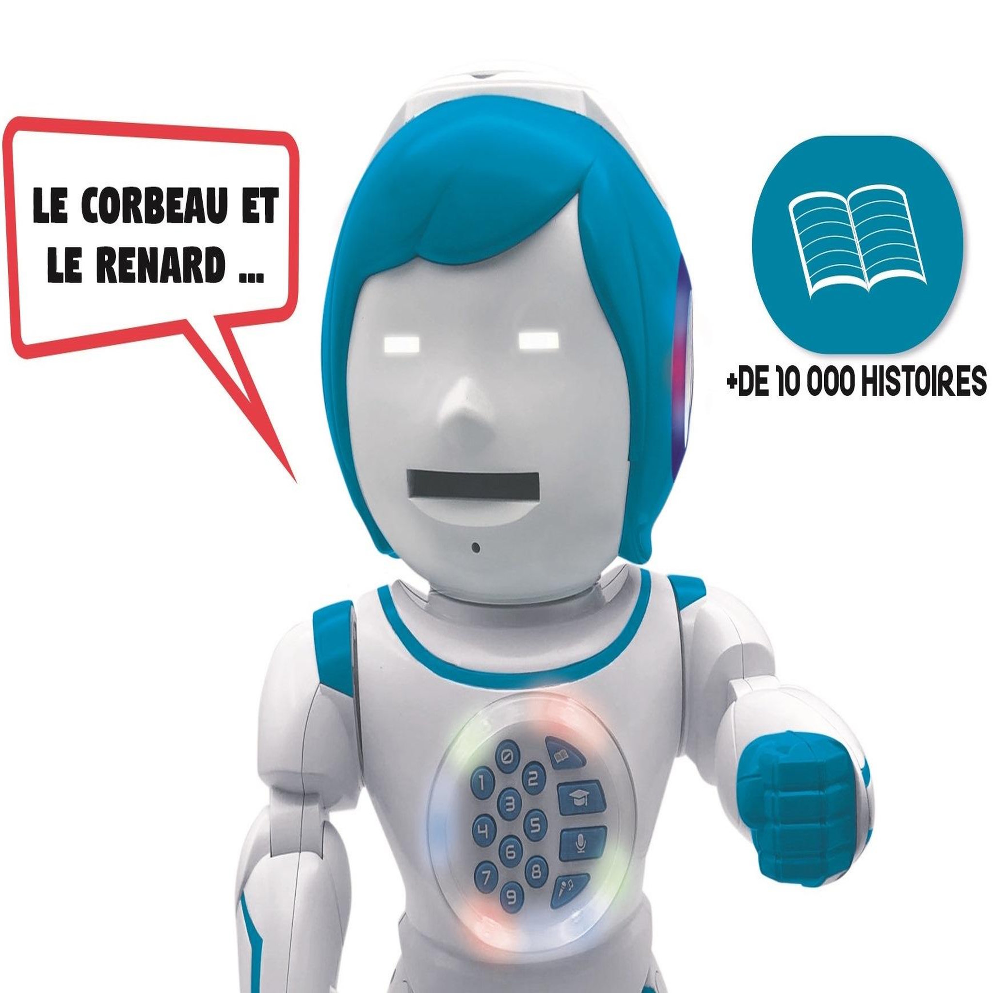 Voir la diapositive 5 : Lexibook POWERMAN KID Mon Robot Ludo-Educatif Bilingue (Français/Anglais)