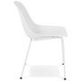 Voir la diapositive 3 : Paris Prix Chaise Design  Venturia  82cm Blanc