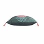 Voir la diapositive 2 : Paris Prix Coussin à Pompons  Jardin Intérieur  40x40cm Vert