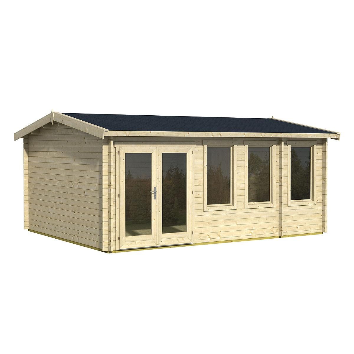 Abri de jardin bois - 19,2m² - DOURO