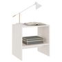 Voir la diapositive 4 : VIDAXL Tables de chevet 2 pcs Blanc 40x30,5x40 cm Bois de pin massif