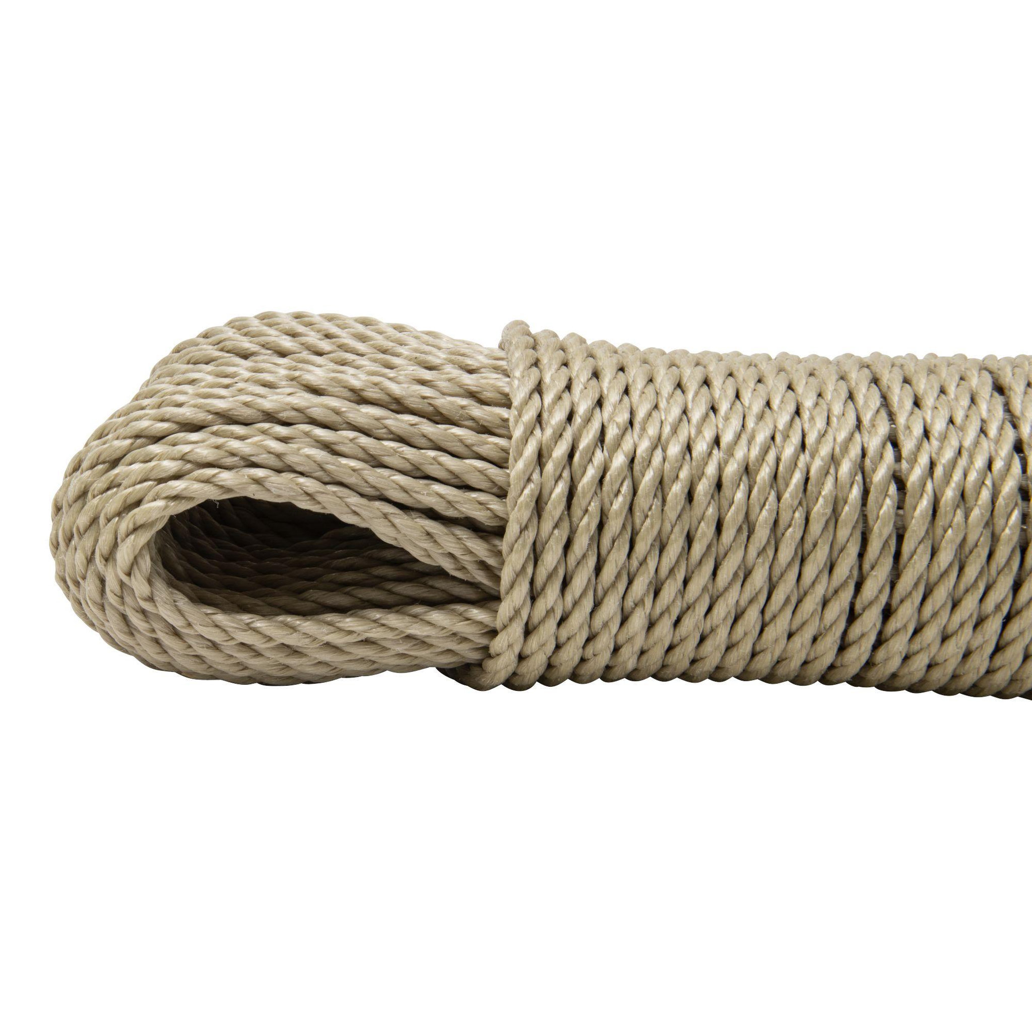 Voir la diapositive 5 : WERKAPRO Corde beige 40m  ø 4,5mm  werka pro