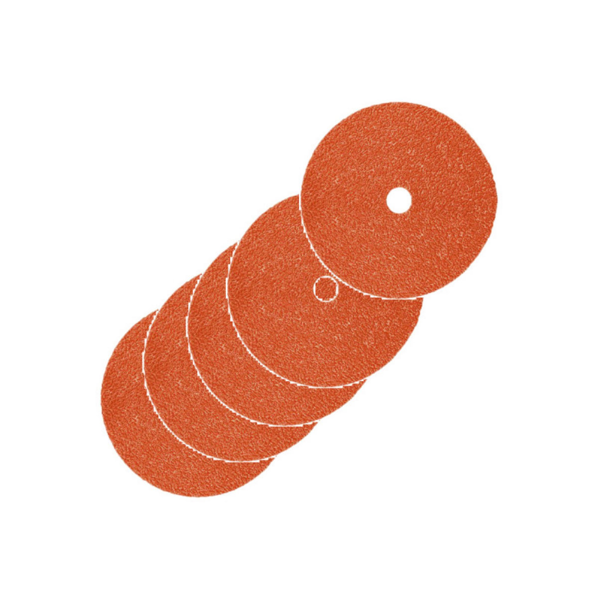 3M Disque Fibre 3M 787C - diamètre 125 - grain 80Plus x 5