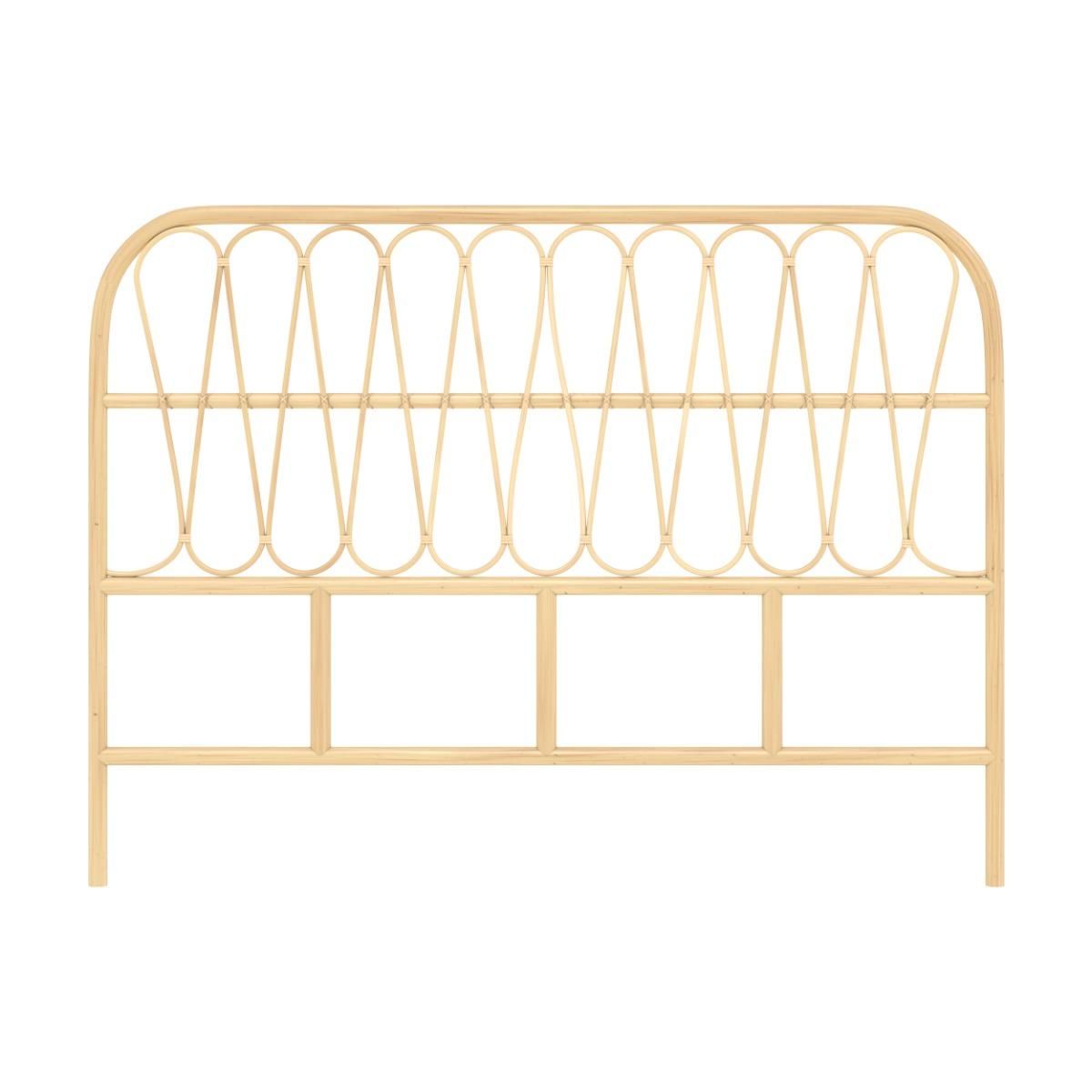 Rendez vous déco Tête de lit en rotin naturel 140 cm - Elior