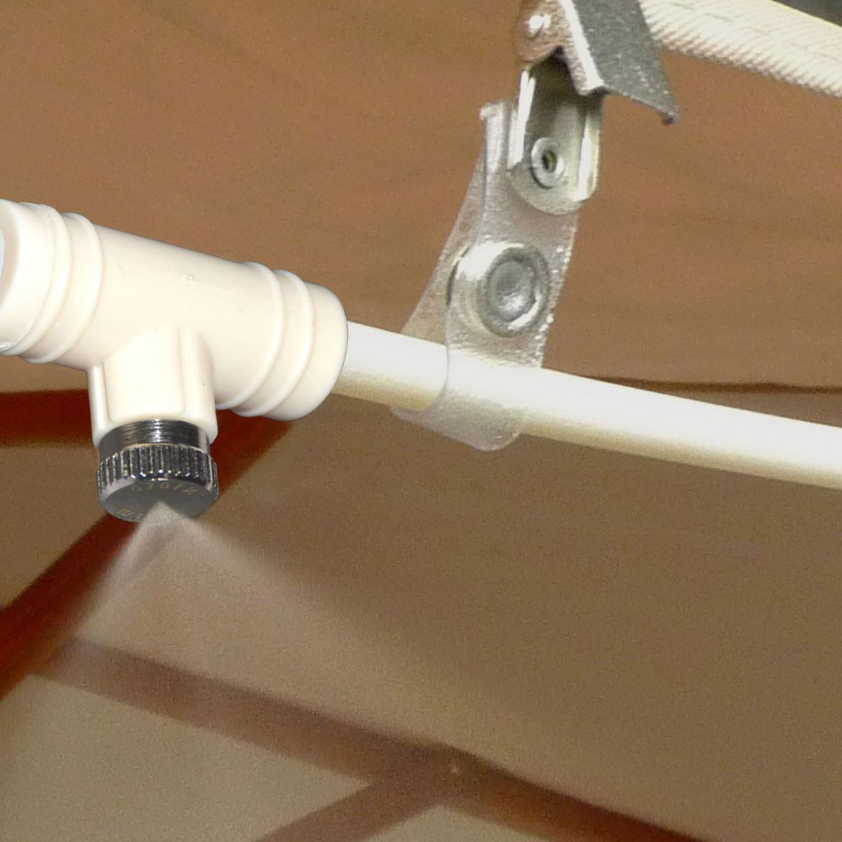 Jardibric Lot de 10 Pinces en acier galvanisé pour brumisateur