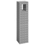 VIDAXL Poteau a panier de gabion 40x40x180 cm Fer