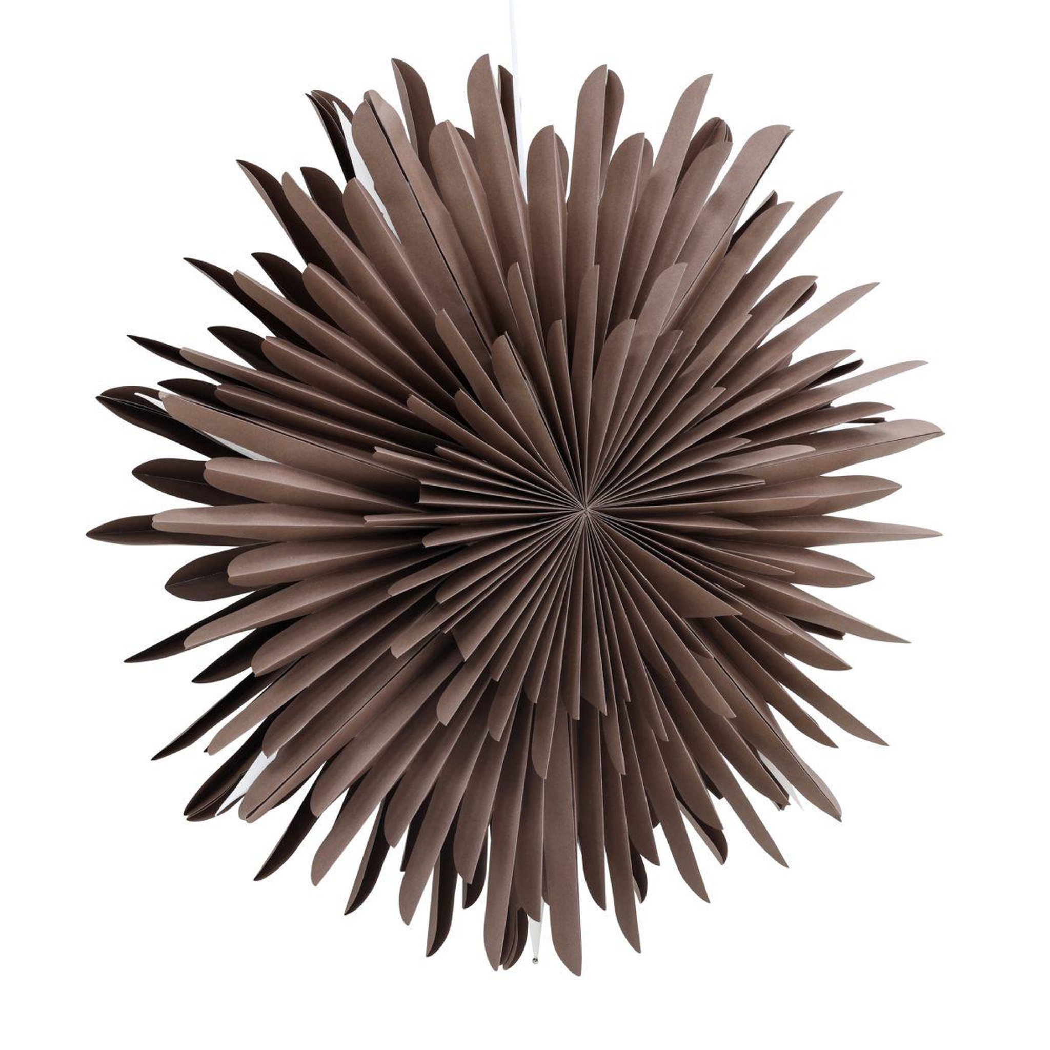Paris Prix Lampe Suspension Design  Selen  80cm Marron