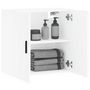 Voir la diapositive 4 : VIDAXL Armoire murale blanc 60x31x60 cm bois d ingénierie