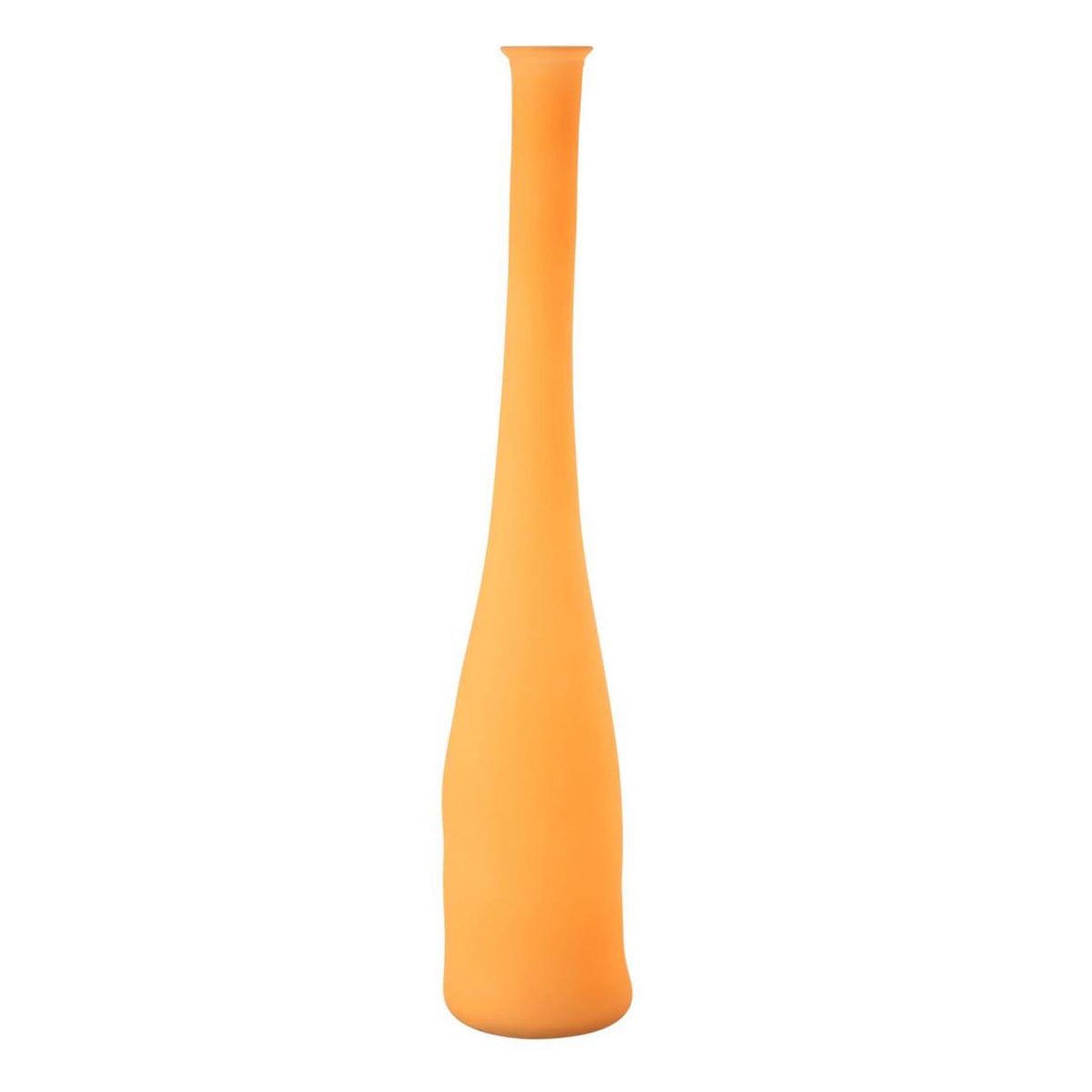 J-LINE Vase bouteille en verre  neon  100cm orange