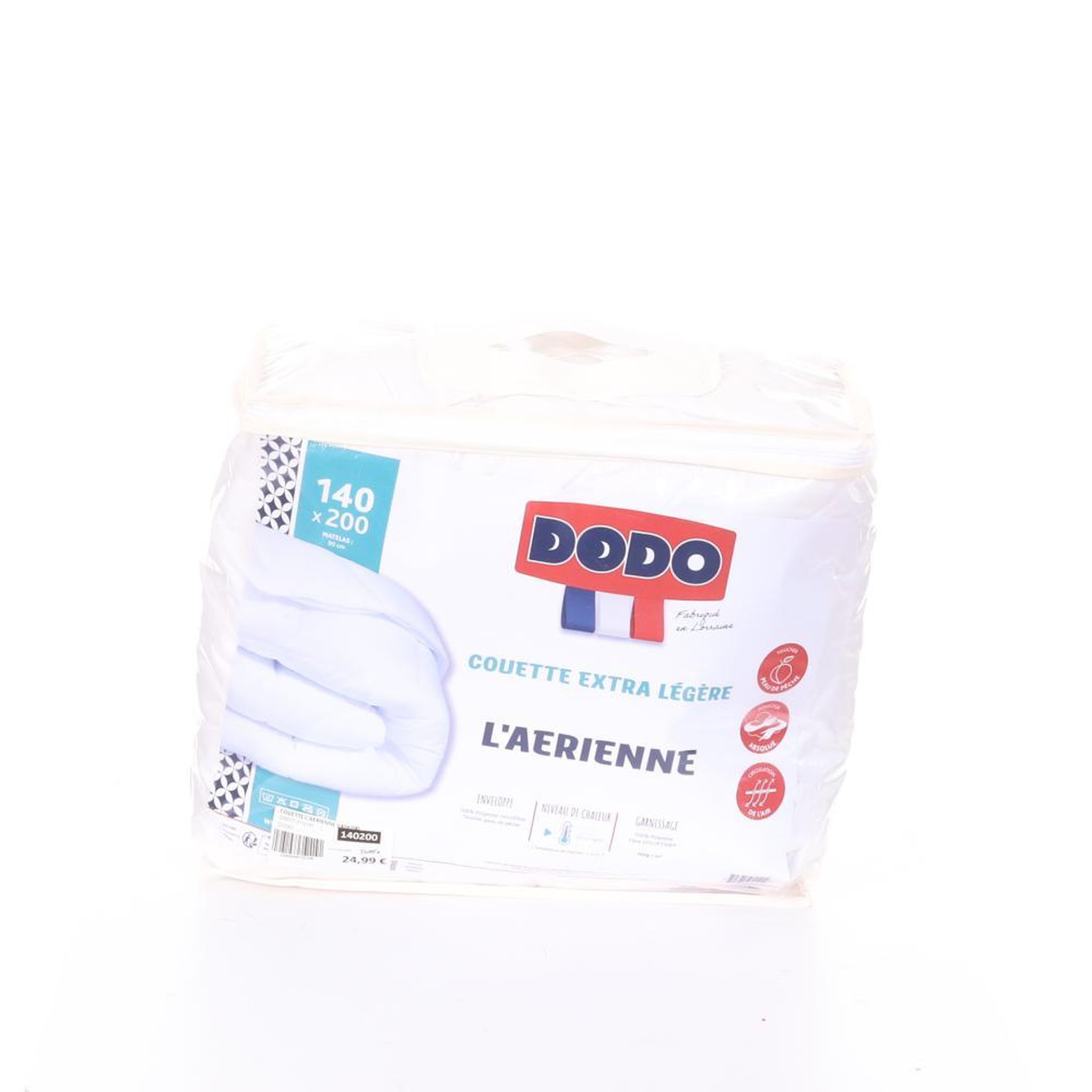 DODO Couettes blanc dodo l'aerienne 140x200