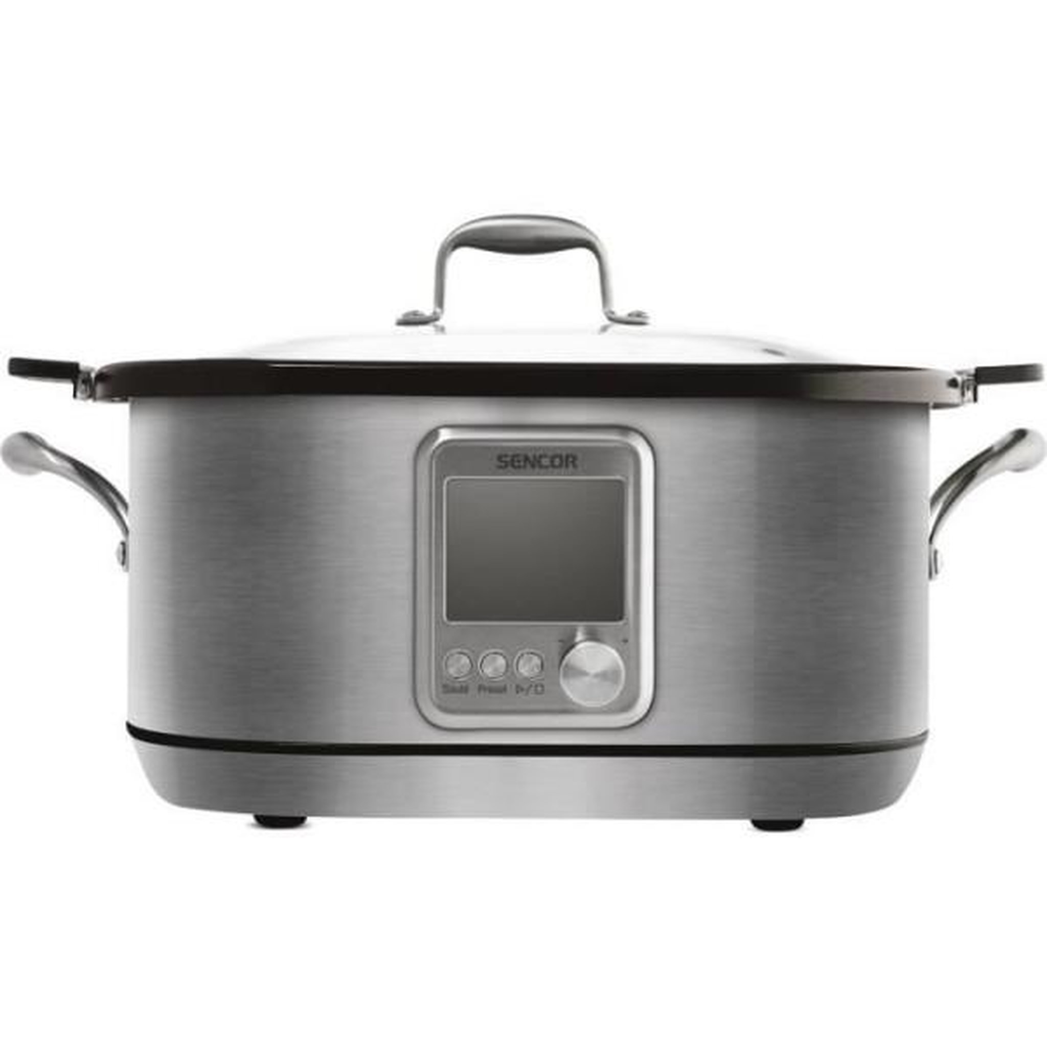 Voir la diapositive 2 : MARKET24 Mijoteuse - SENCOR - SPR 7200SS - 1250 W - 7 L - Argent
