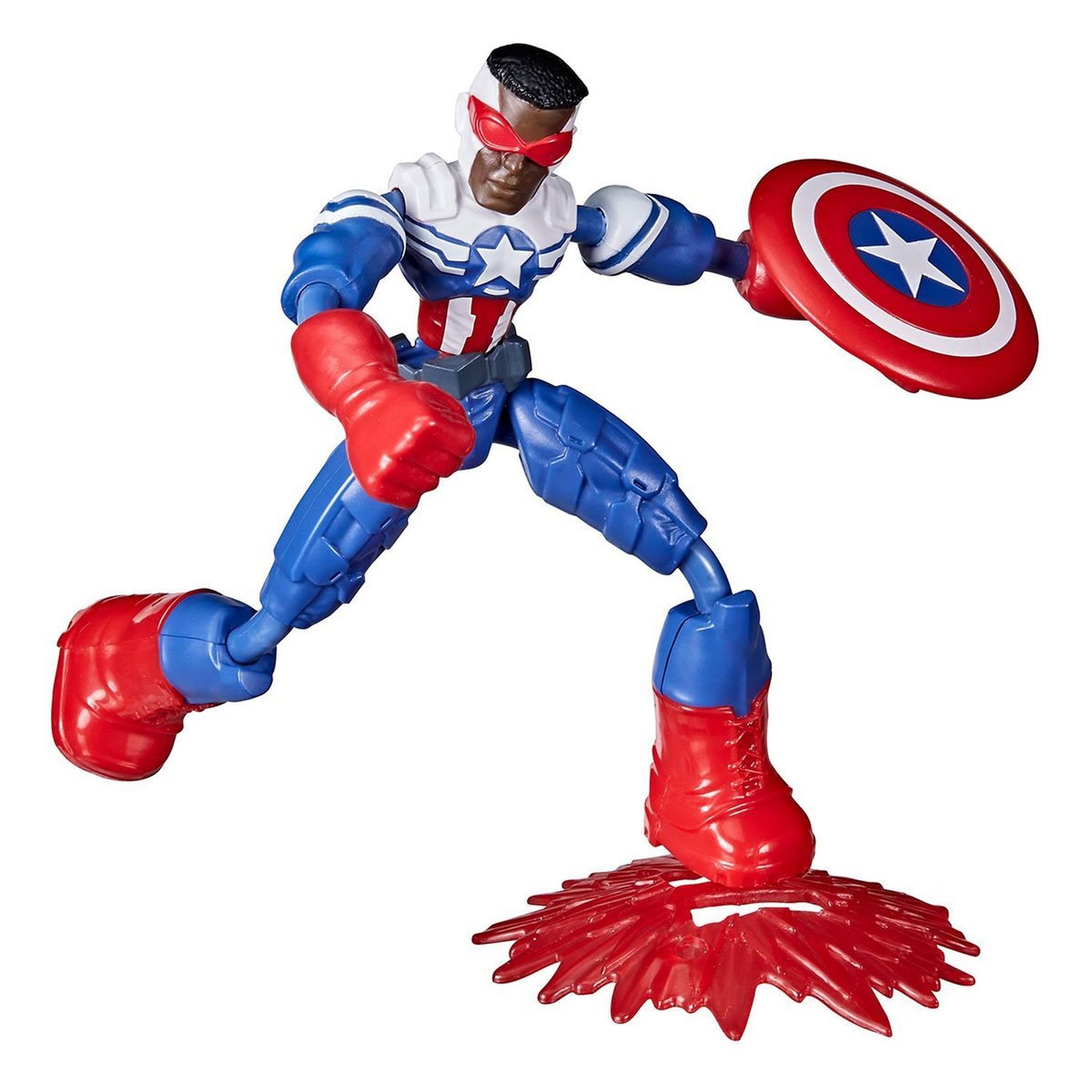 Voir la diapositive 1 : HASBRO Figurines Bend and Flex - Avengers - Falcon