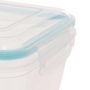 Voir la diapositive 4 : FIVE Lot de 7 Boîtes de Conservation  Blue  32cm Transparent