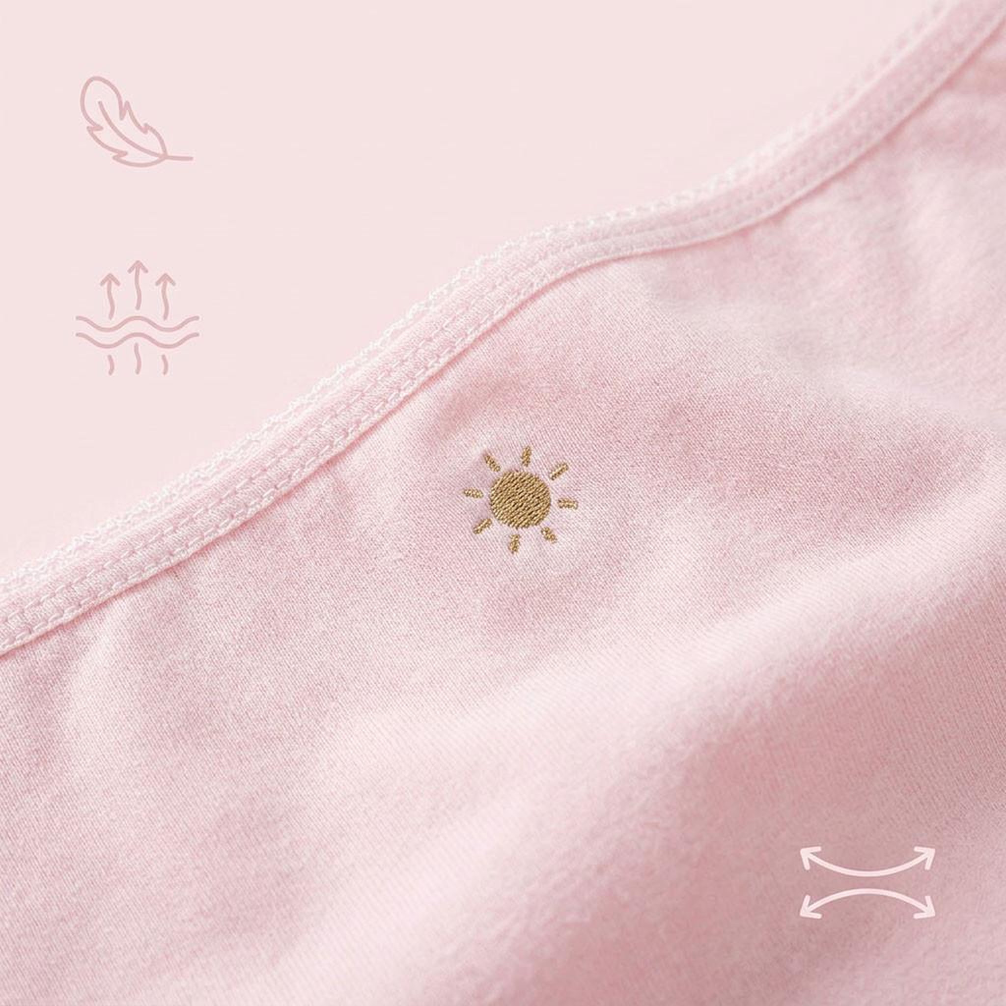 Voir la diapositive 6 : OZABI OZABI Pack Culottes Fille Coton - Lot de 6