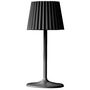Voir la diapositive 1 : Lumisky Lampe de table sans fil LED ABBY Noir Aluminium H30CM