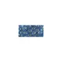 Rayher Rocailles avec garniture d'argent, 4 mm, turquoise, boîte 17 g