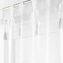 Voir la diapositive 2 : Paris Prix Rideau Voilage à Passants  Dalia  140x240cm Blanc