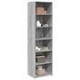 Voir la diapositive 3 : VIDAXL Buffet haut sonoma gris 50x41x185 cm bois d'ingenierie