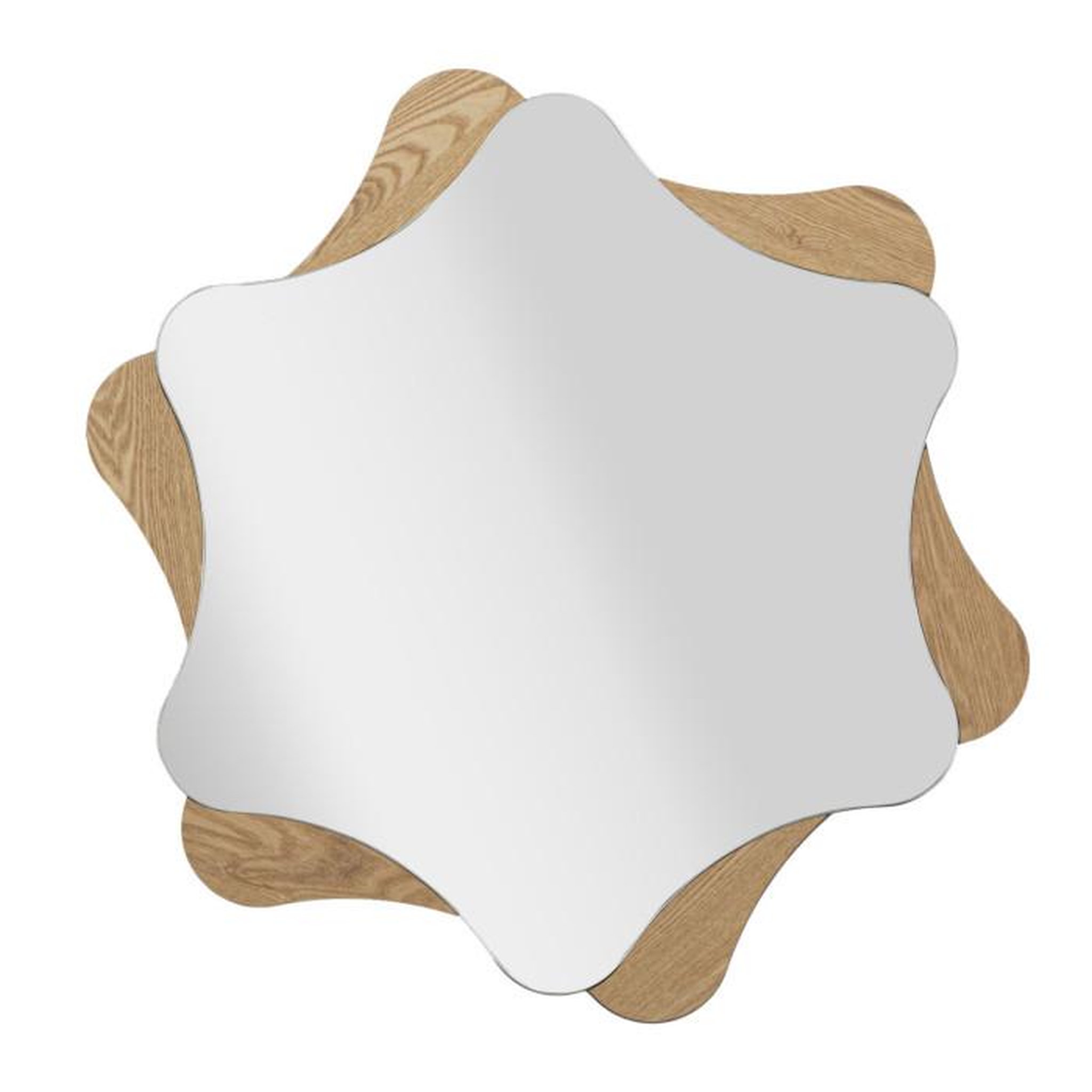 Paris Prix Miroir Mural Déco  Stars  80cm Naturel