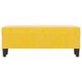 Voir la diapositive 3 : VIDAXL Banc Jaune 100x35x41 cm Velours