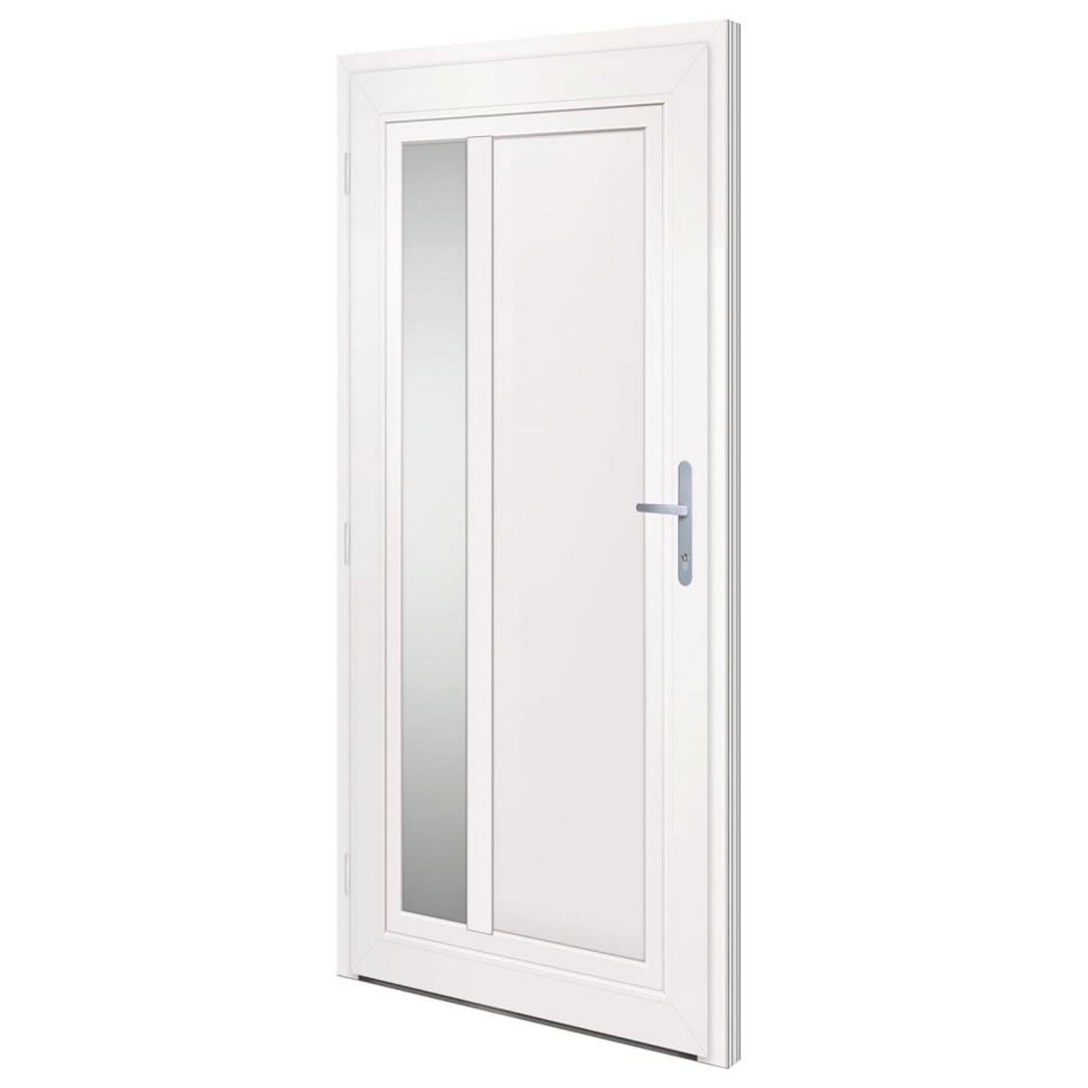 VIDAXL Porte d'entree anthracite 98x200 cm PVC