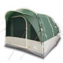 Voir la diapositive 4 : VIDAXL Tente de camping tunnel 3 personnes vert impermeable