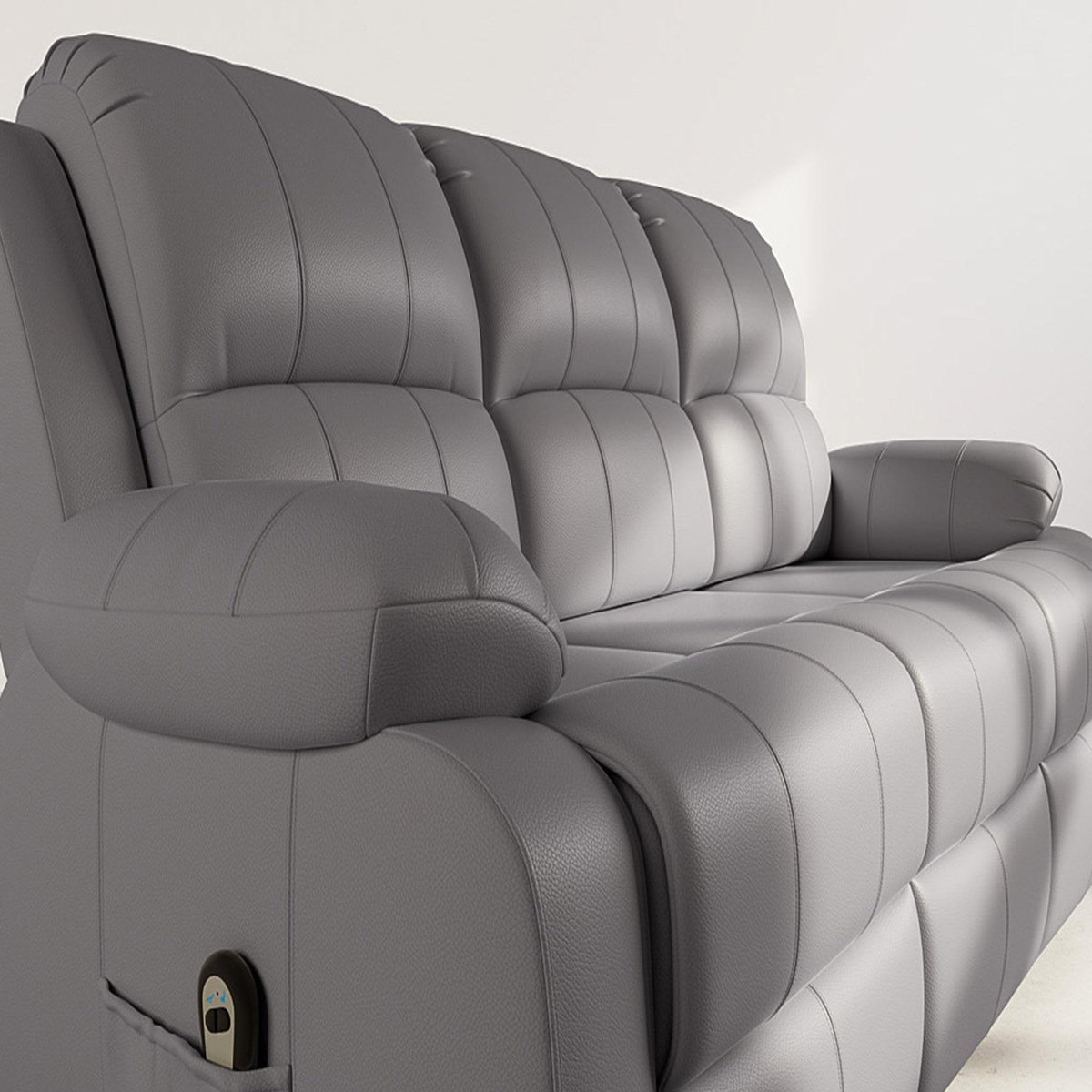 BEST MOBILIER Armand - canapé 3 places relax électrique en simili