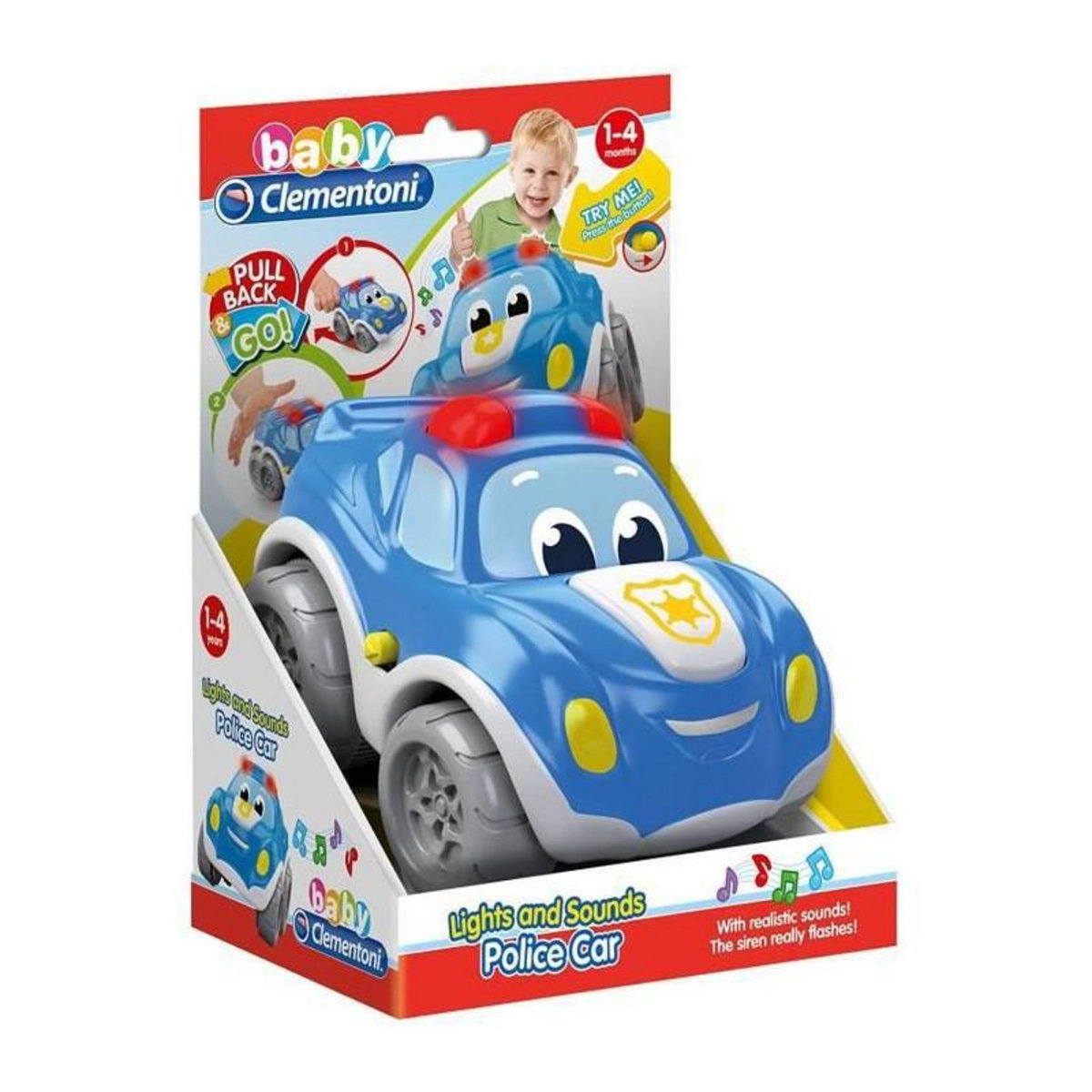 CLEMENTONI CLEMENTONI Baby - Voiture d'aventure - Jeu d'éveil