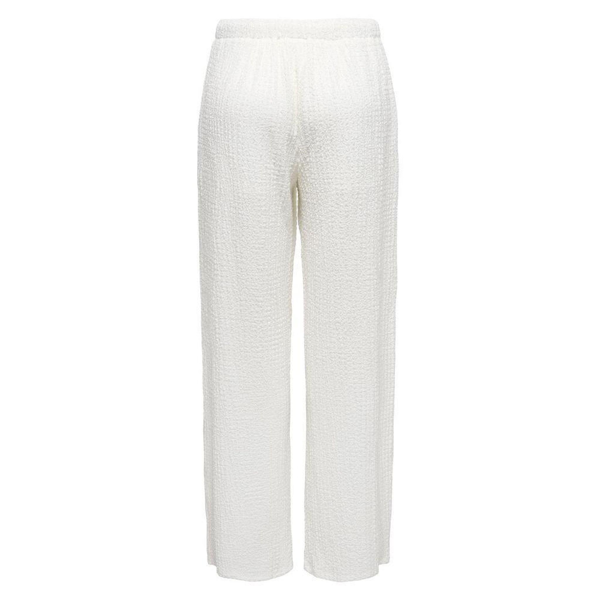 Voir la diapositive 2 : JACQUELINE DE YONG Pantalon fluide Blanc Femme JDY Turbo