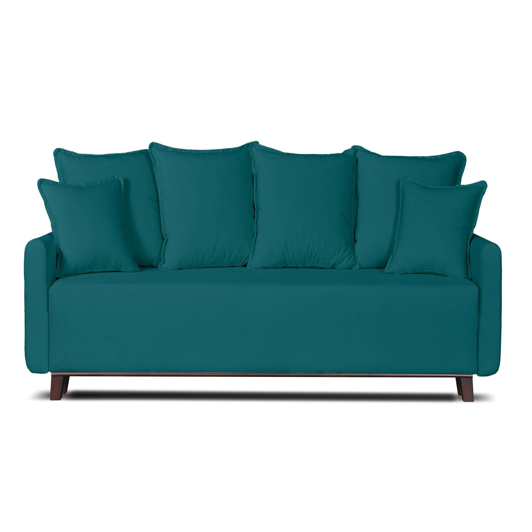 Voir la diapositive 1 : LISA DESIGN Apia - canapé 3 places - convertible avec coffre - en velours