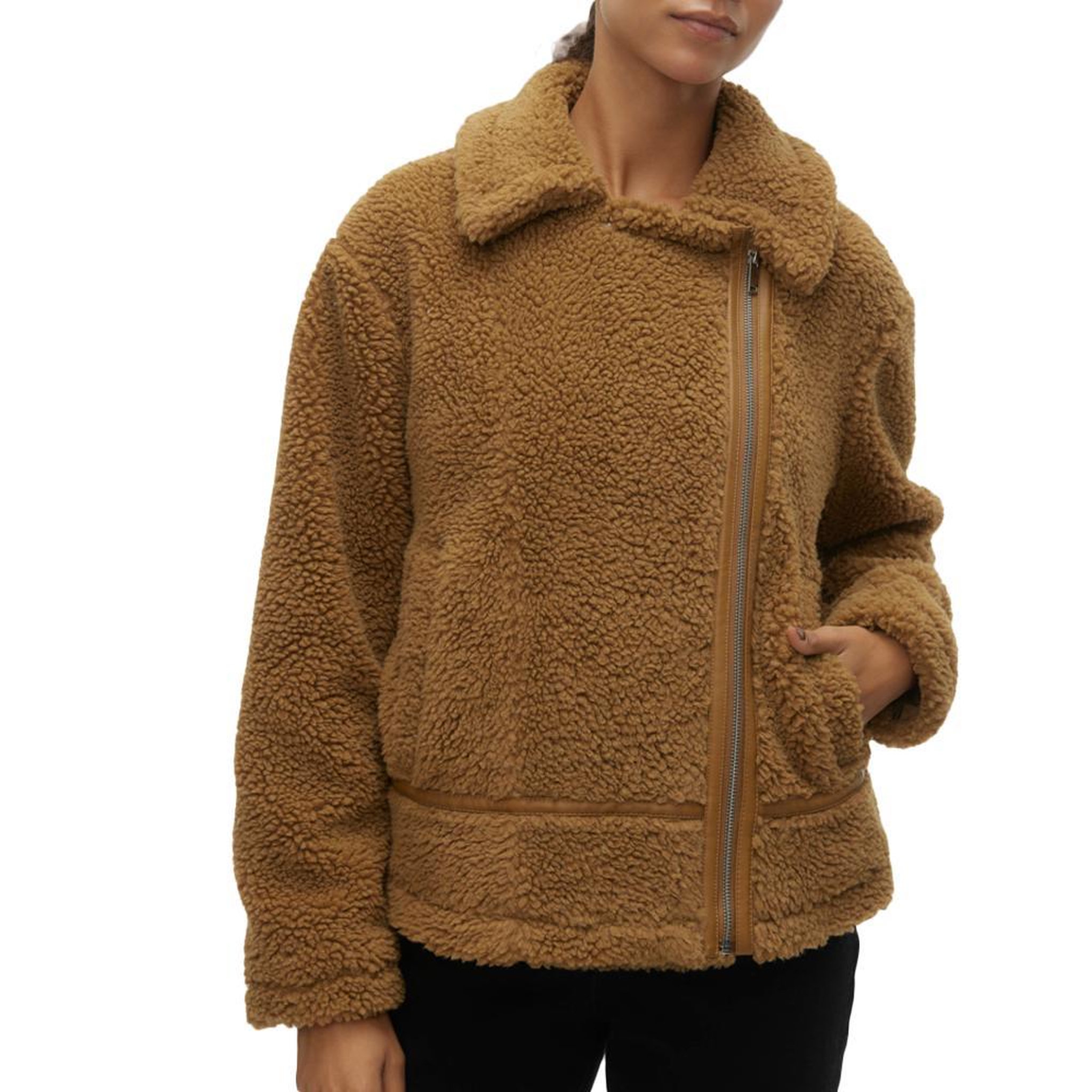 Vero Moda Veste Marron Femme Vero Moda Nadia. Coloris disponibles : Marron