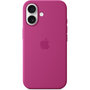 Voir la diapositive 3 : APPLE Coque iPhone 16 MagSafe Fuchsia silicone