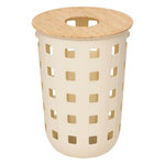 FIVE Panier à Linge Avec Couvercle  Harmony  60L Argile