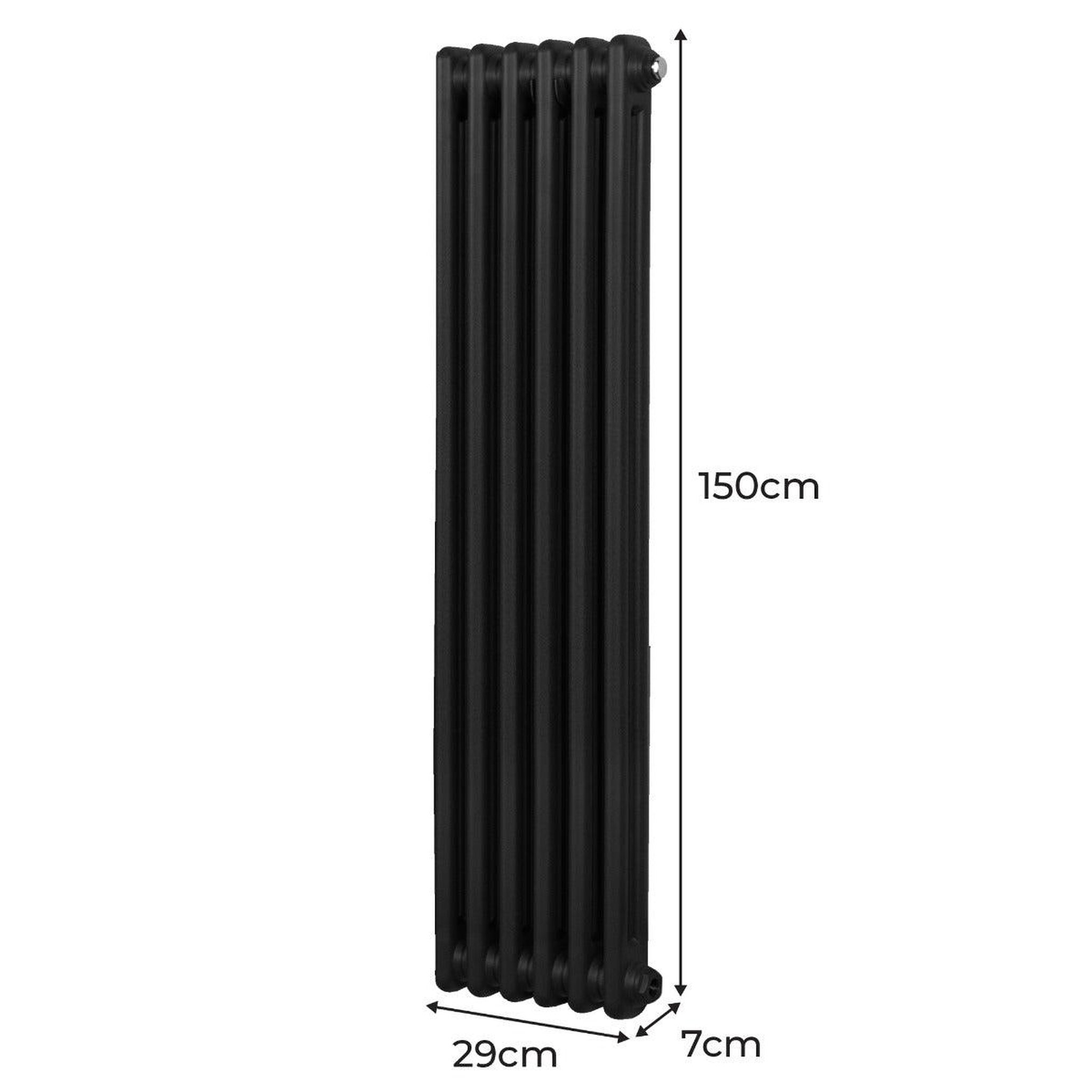 Voir la diapositive 5 : MONSTERSHOP Radiateur traditionnel à 2 colonnes – 1500 x 292 mm