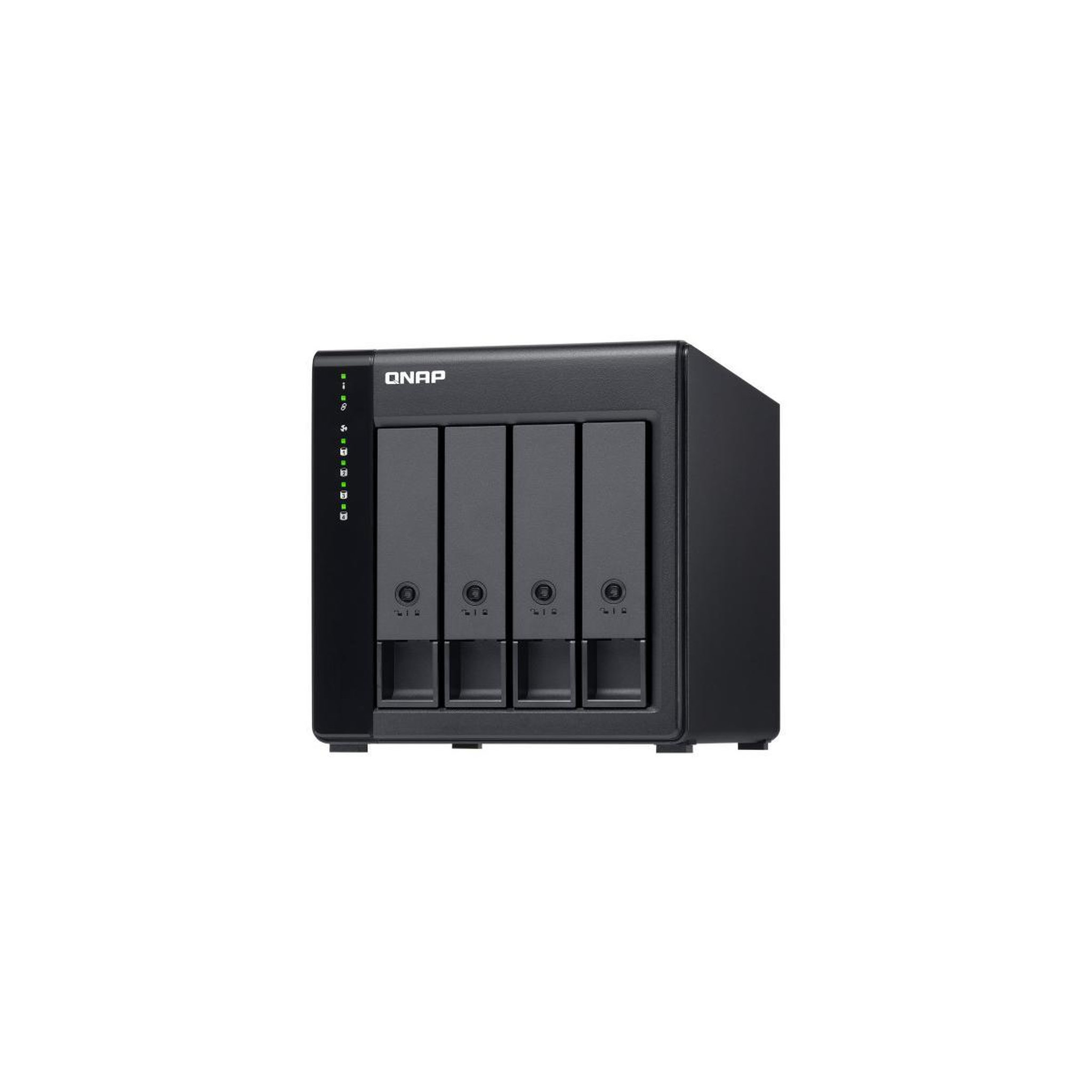 Qnap Qnap tl-d400s boîtier de disques de stockage boîtier disque dur/ssd noir, gris 2.5/3.5