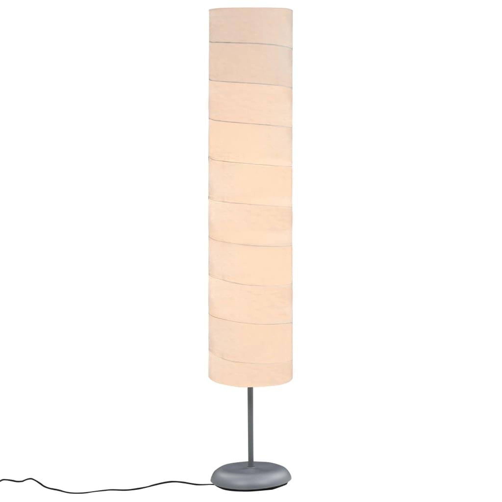Voir la diapositive 2 : VIDAXL Lampadaire avec support 121 cm Blanc E27