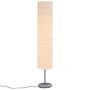 Voir la diapositive 2 : VIDAXL Lampadaire avec support 121 cm Blanc E27