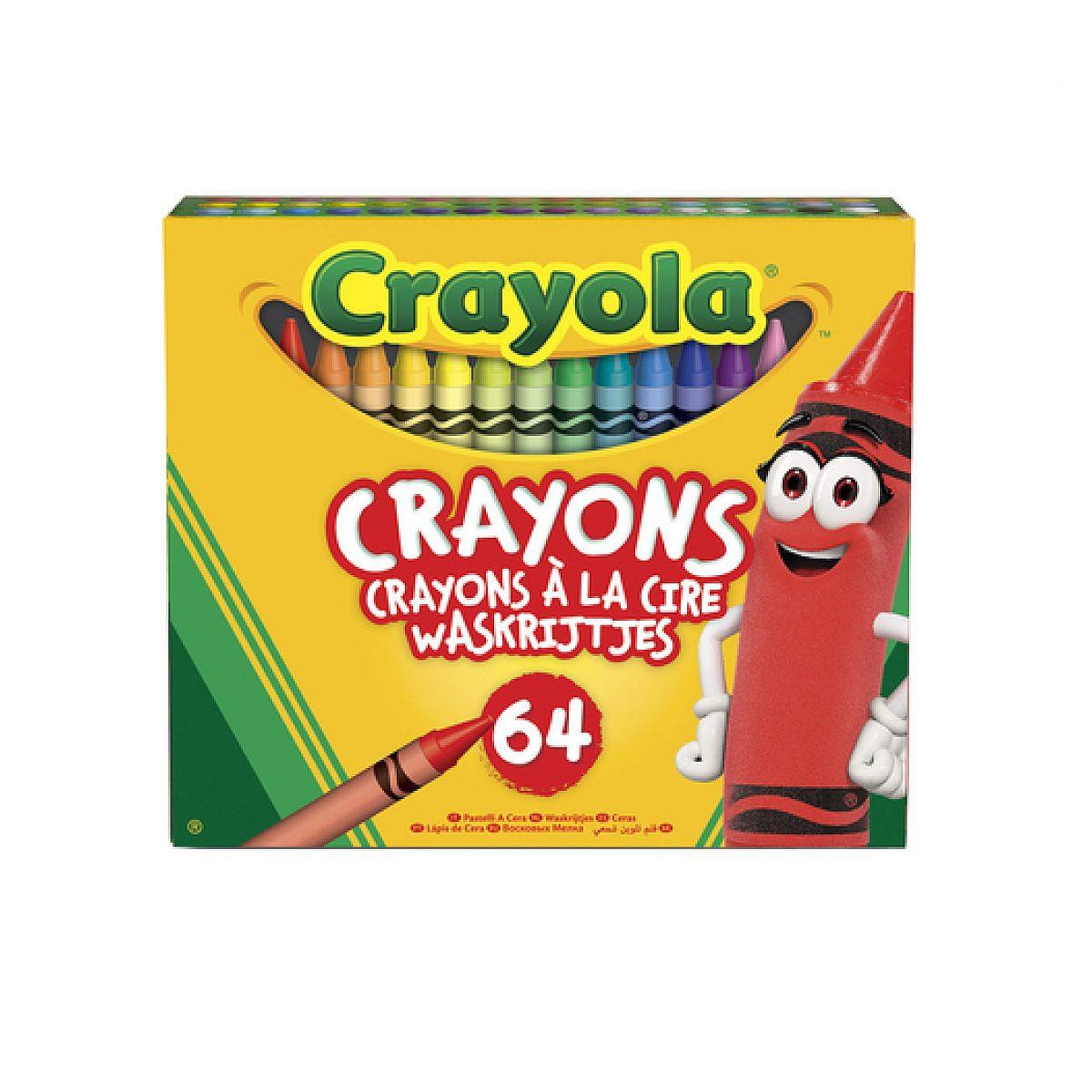 Crayola 64 crayons a la cire