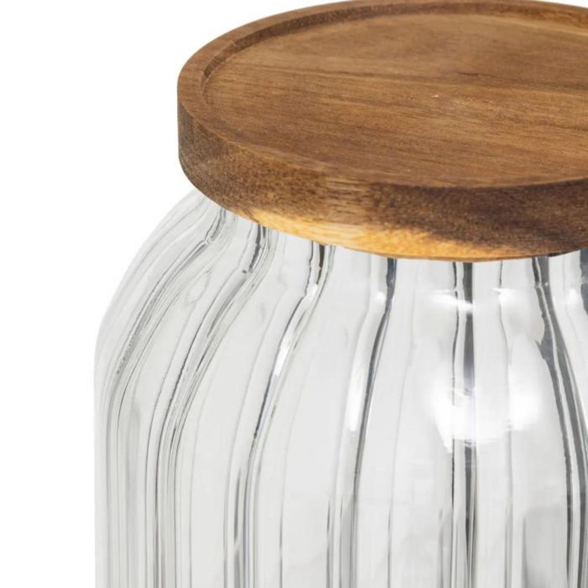 FIVE Bocal de Conservation en Verre  Harmony  3L Transparent