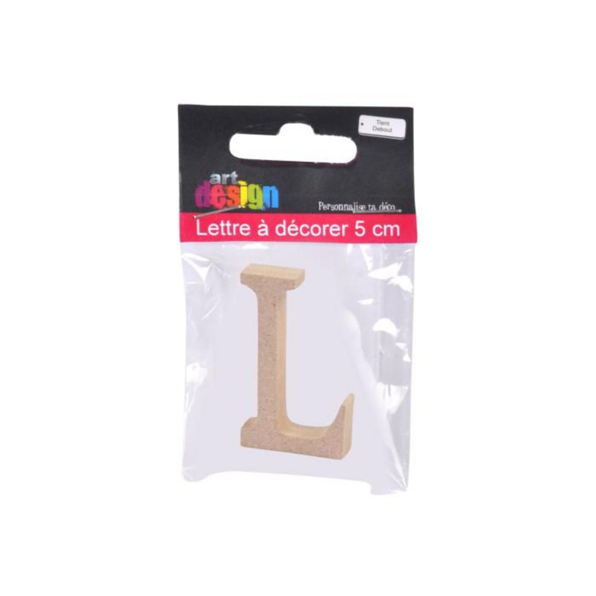 Paris Prix Lettre à Décorer  L  5cm Naturel