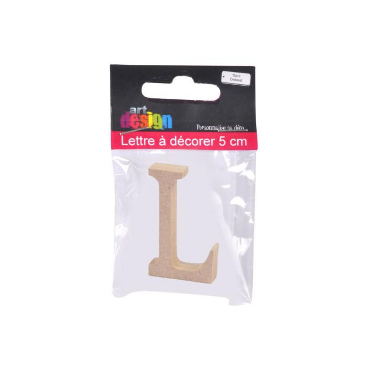 Paris Prix Lettre à Décorer  L  5cm Naturel