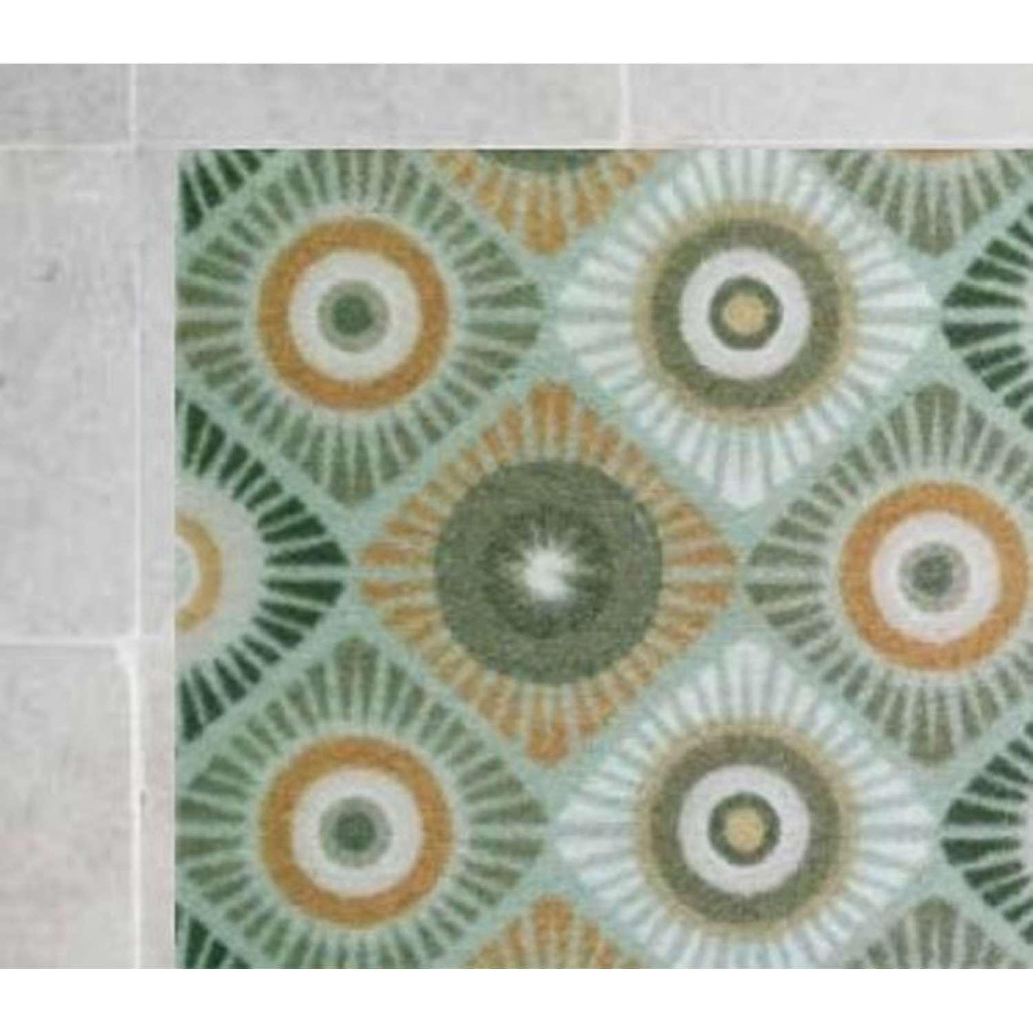 Voir la diapositive 3 : HABITABLE Tapis must en velours imprimé roca