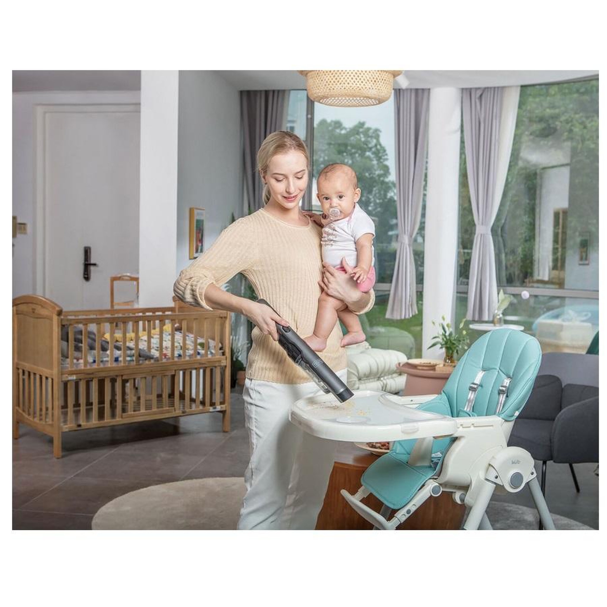 Voir la diapositive 6 : Black et Decker Aspirateur à main rechargeable 12v - DVC320B21-QW